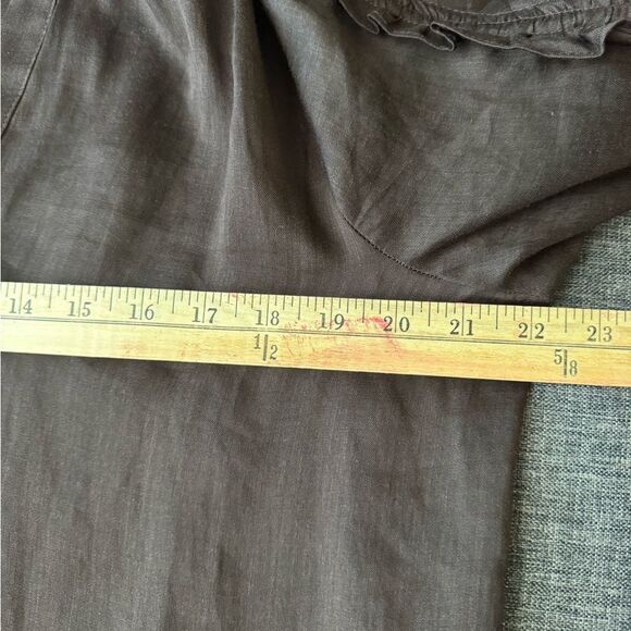 Chicos Ruched Sleeve Top Size 1 / M - Picture 11 of 13